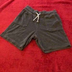 Charcoal drawstring shorts, Boys Size 8/10 super soft material